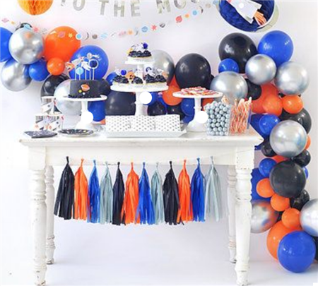 Arco de Globos Deco pared. Space